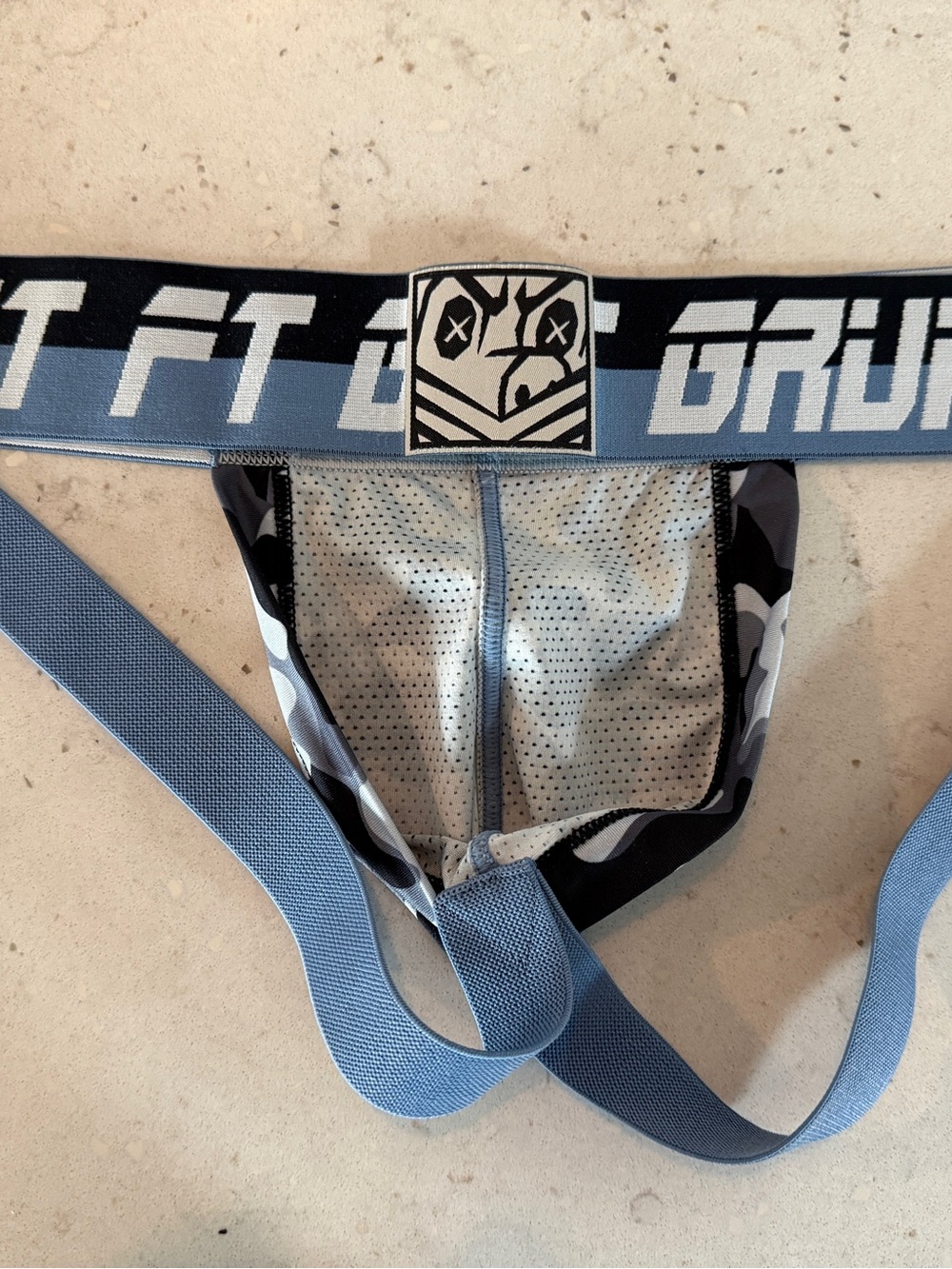 Reposh Fort Troff Mesh Jockstrap in Camo, L/XL - Picture 2 of 4